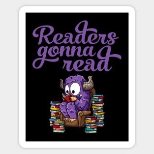 Readers Gonna Read Sticker